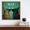 Double Shepherd Martini by Ryan Fowler Canvas Wall Art Print Framed